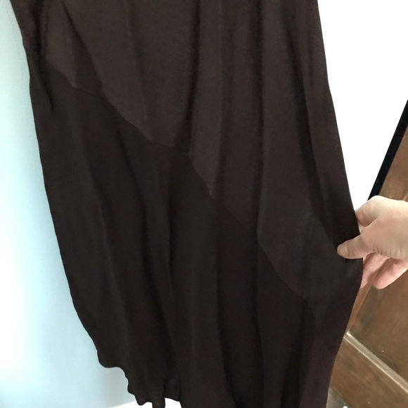 NWT Vintage Express Brown Slip Dress-11/12 - Picture 3 of 5